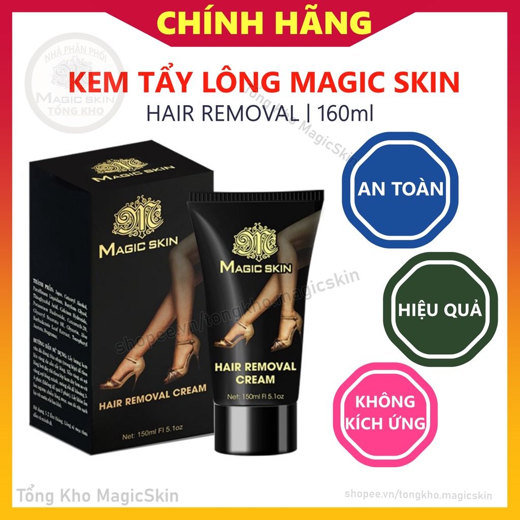 Kem tẩy lông Magic Skin Hair Removal Cream [CHÍNH HÃNG]