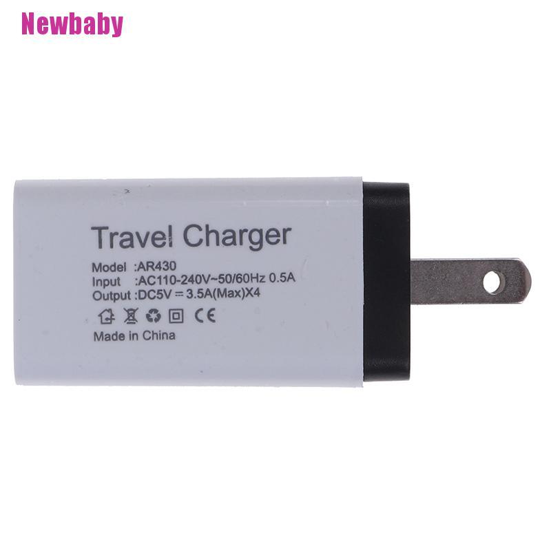Củ Sạc Nhanh 3.0 4 Cổng usb 3a