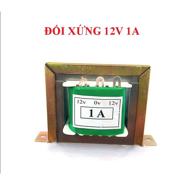 Biến áp nguồn đối xứng 12V (1A)