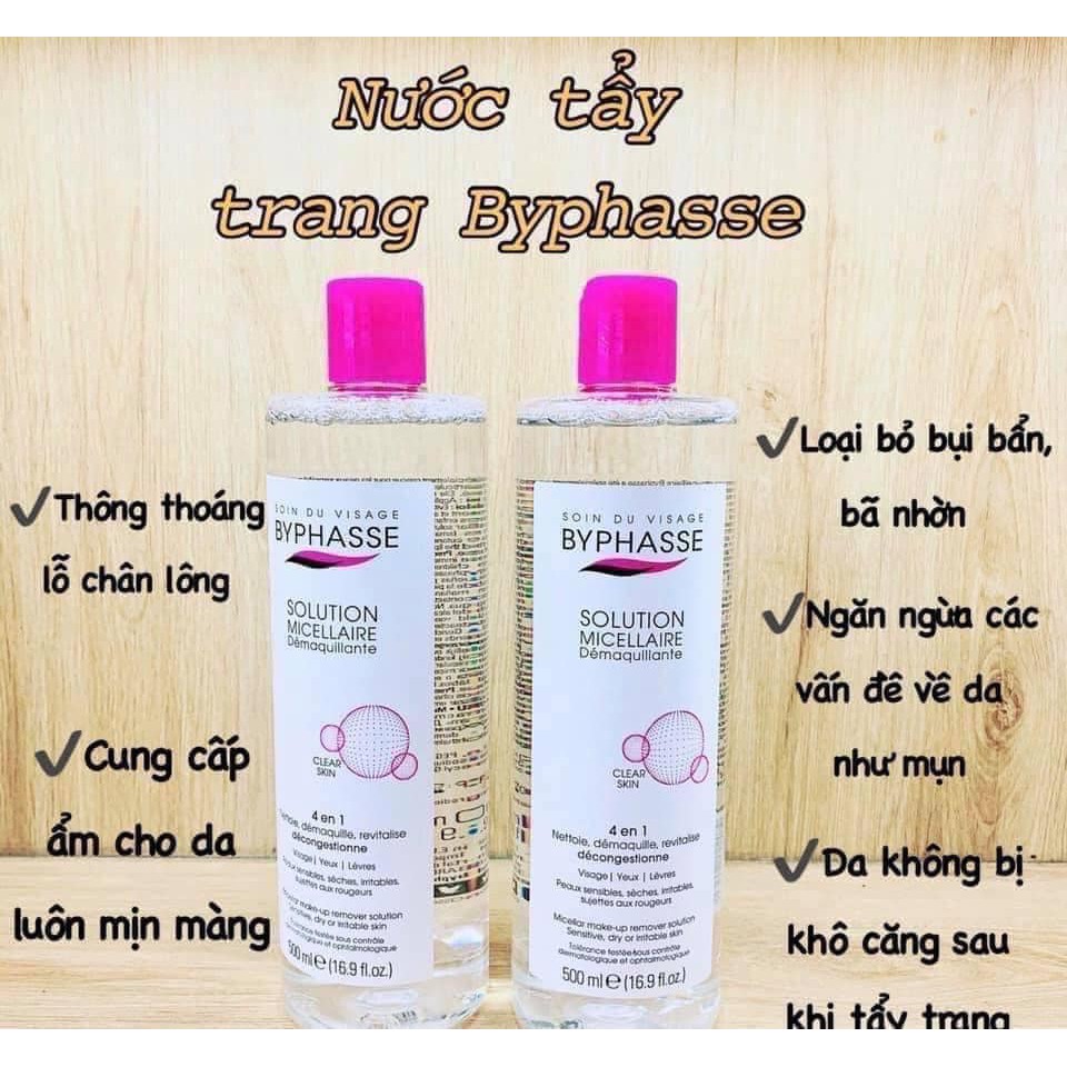 Nước tẩy trang Byphasse Solution Micellaire 500ml của Tây Ban Nha | BigBuy360 - bigbuy360.vn