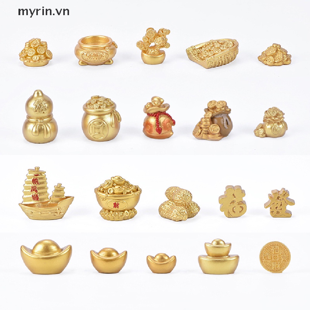 Phụ Kiện Trang Trí Phong Cảnh Năm Mới Bằng Nhựa Resin DIY