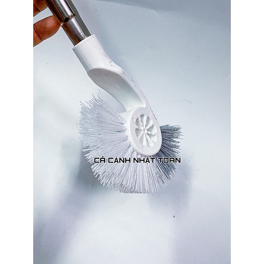 CÂY CHÀ HỒ CÁ NGỰA INOX VỆ SINH BỂ CÁ DÀI 55CM