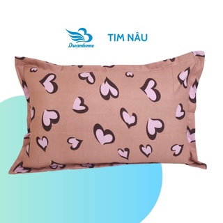 Vỏ gối nằm Cotton poly 1 cái kích thước 40x60 cm Dreamhomebedding