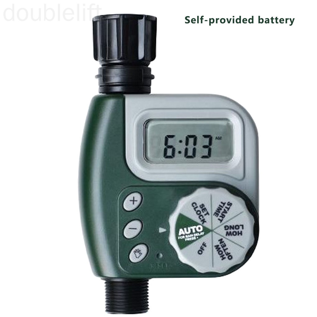 Garden Watering Timer Digital Faucet Irrigation Controller Adjustable Waterproof Greenhouse Plant Water Timer doublelift store