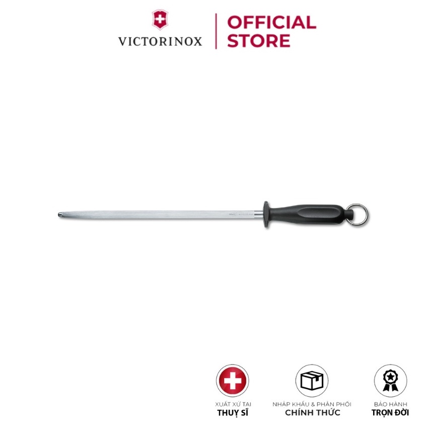 Mài dao Victorinox Butcher Sharpening Steel (30cm round, middle fine cut)