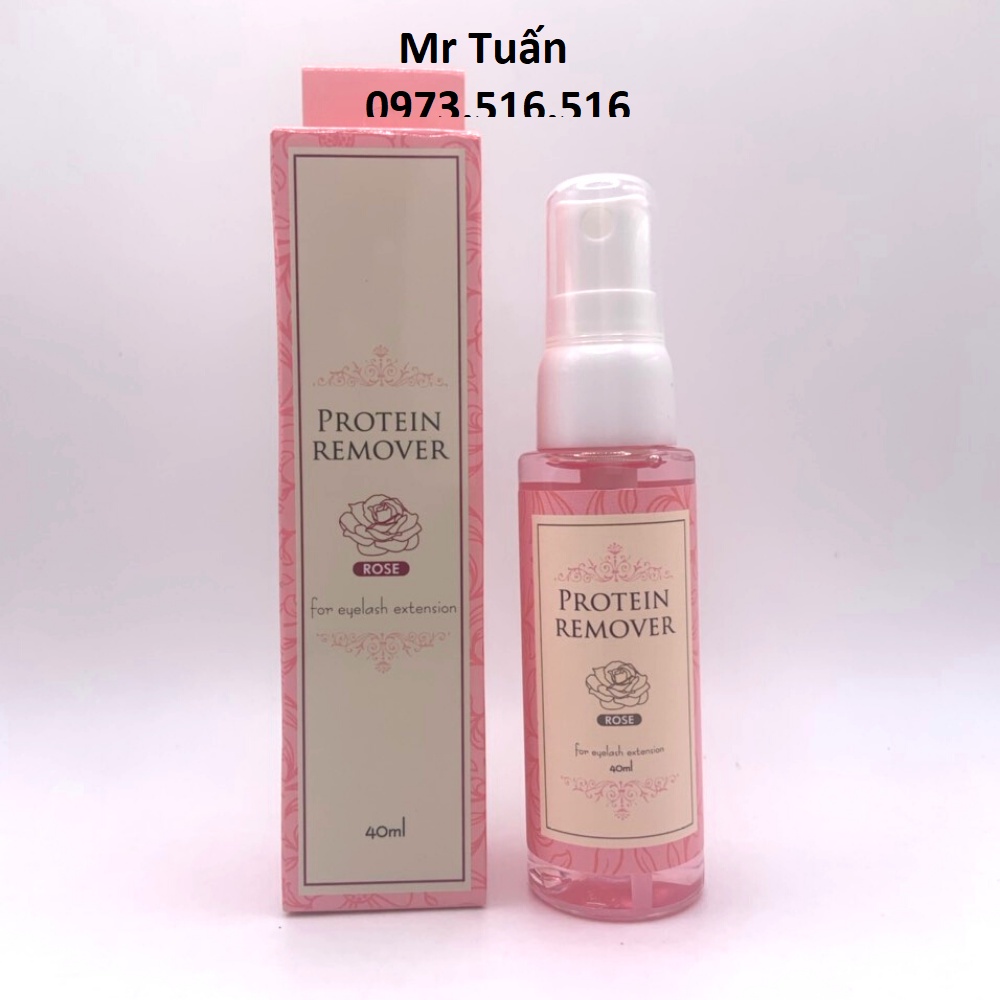 Protein remuver dạng xịt 40ml. dụng cụ nối mi mr Tuấn.