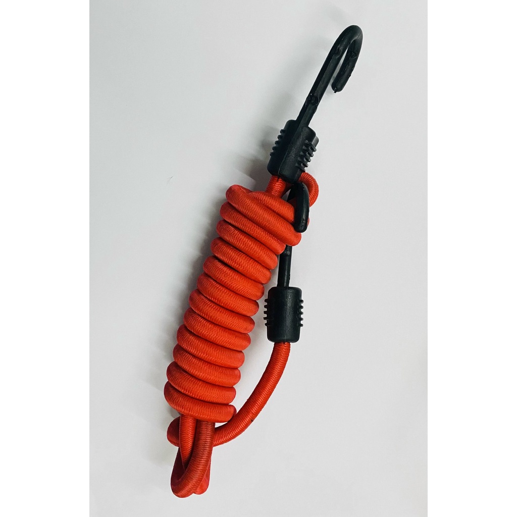 Dây thun ràng hàng xe máy phi 8 x 2m móc nhựa