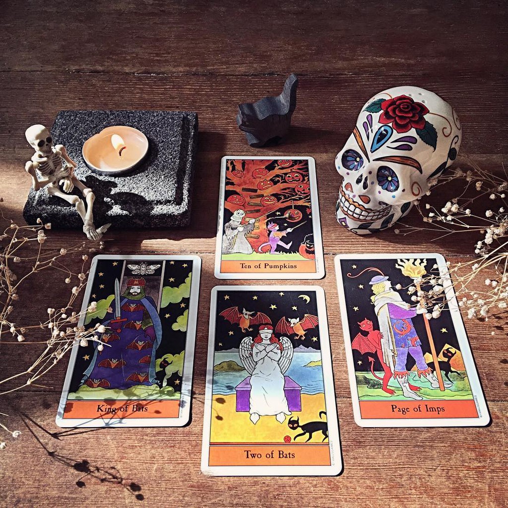 Bộ Bài Halloween Tarot (Mystic House Tarot Shop)