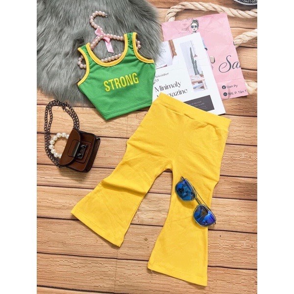 Thời Trang Trẻ Em # Set body sọc cho bé # Quần Áo Bé gái