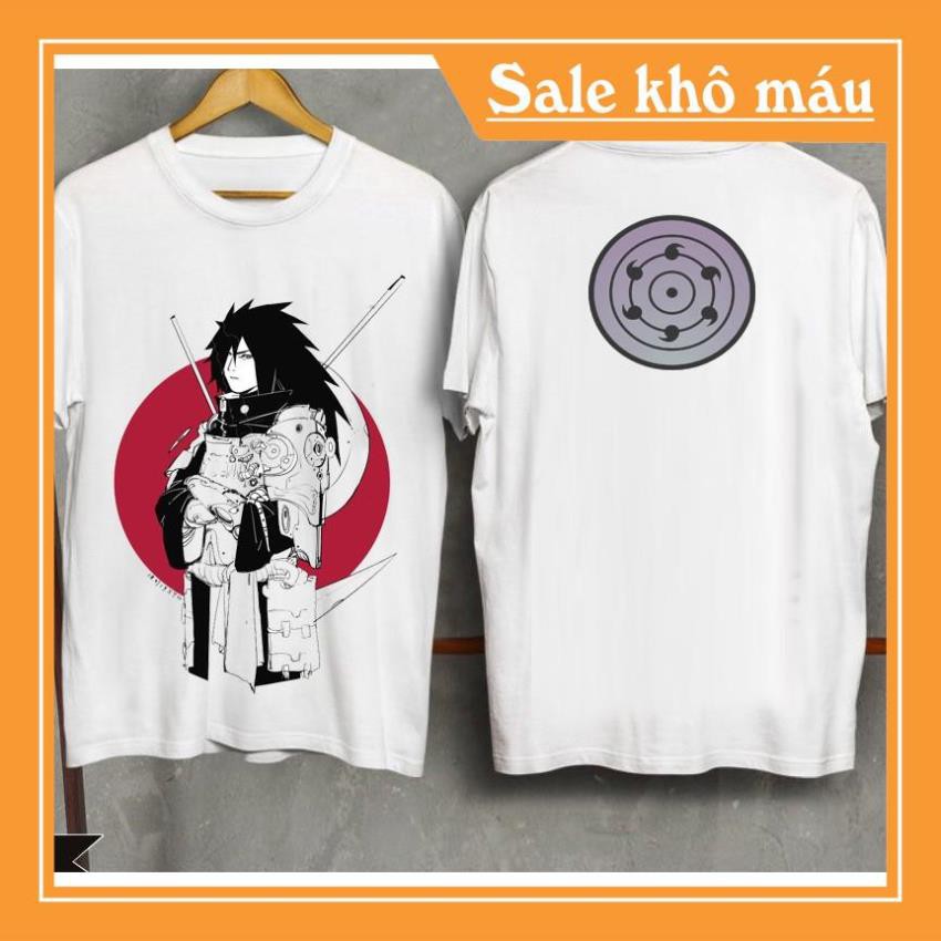 SALE- [Kèm Voucher FreeShip] Áo Thun ANIME UCHIHA MADARA ANIT01 | Áo MADARA | MADARA tay ngắn NHIỀU 