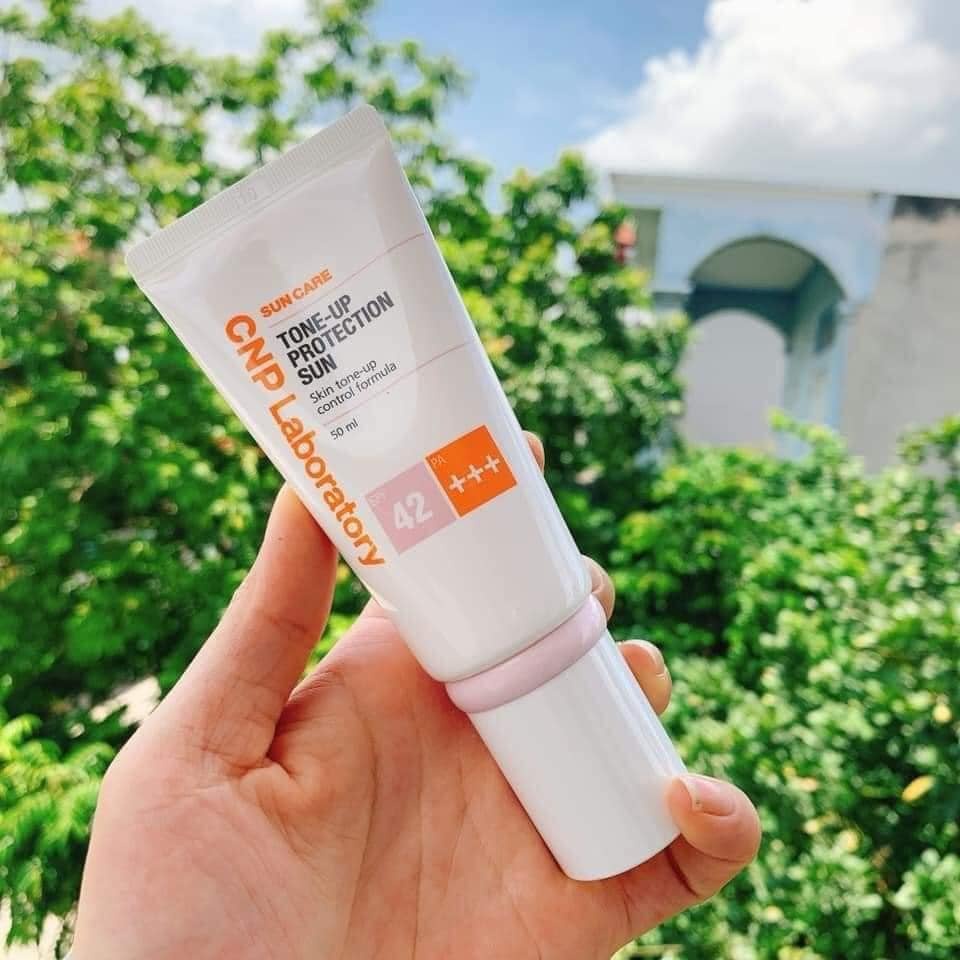 [Liên hệ trước khi đặt] Kem chống nắng CNP Laboratory Tone-Up Protection Sun SPF42 PA +++ 50ml