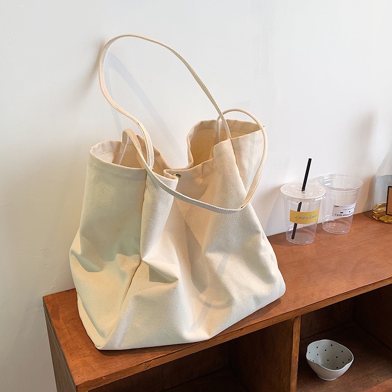 Túi Xách Đeo Vai Vải Bạt Ngăn Chứa Rộng Thời Trang Hè Năng Động Dành Cho Nữ 2022