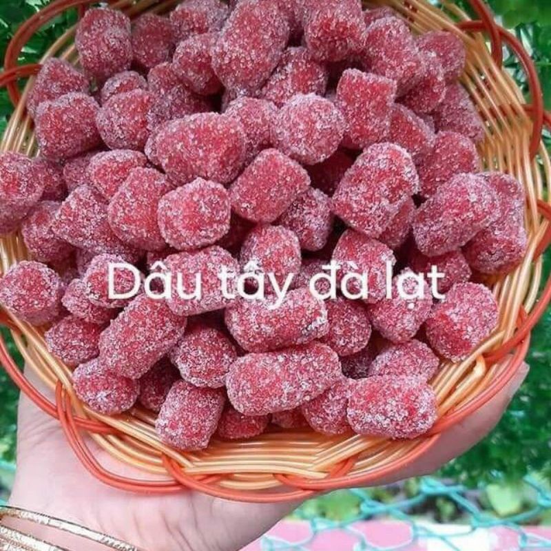 100gr kẹo dâu tây dâu tằm