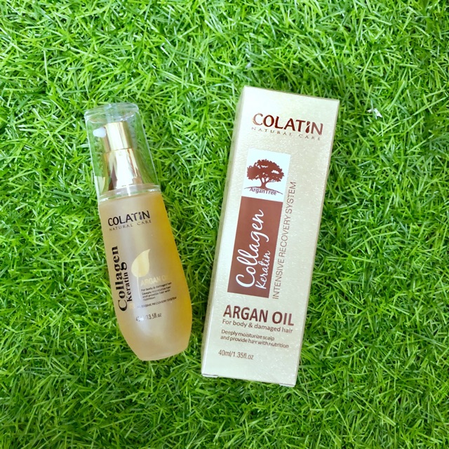 [Chính hãng] [Siêu rẻ] TINH DẦU DƯỠNG TÓC COLATIN ARGAN OIL 40ML - Chính hãng | BigBuy360 - bigbuy360.vn