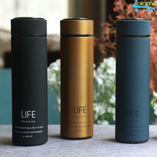 BÌnh giữ nhiệt Flask Vacuum LIFE 450ml cap cấp (màu ngẫu nhiên)