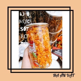 KHÔ MỰC SỐT BƠ TỎI