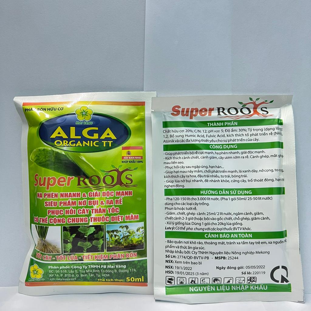 Thuốc kích rễ, hồi phục cây Super Roots  Mai vàng
