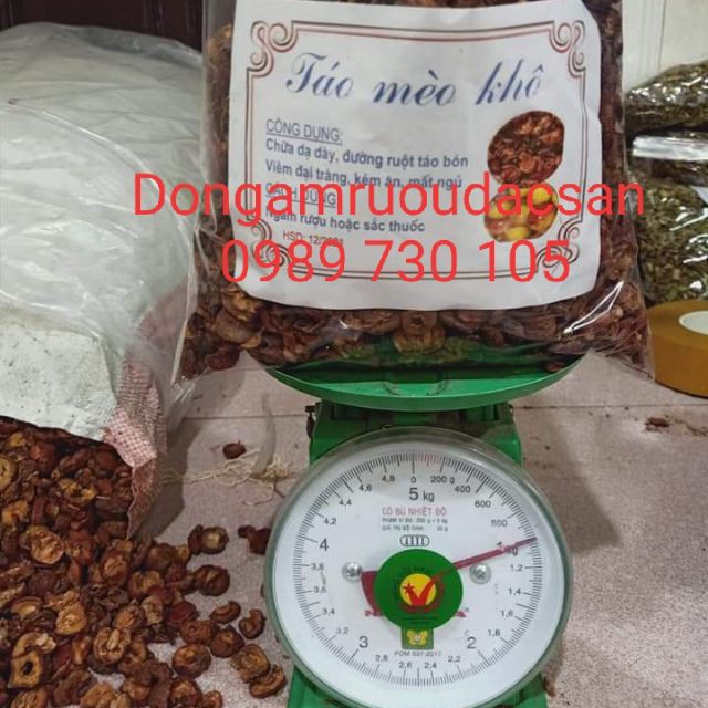 TÁO MÈO KHÔ SẠCH RỪNGTÂY BẮC 10KG