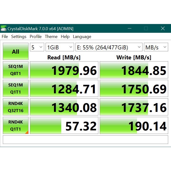 Ổ cứng SSD NVMe PCIe Gen 3.0 X4 Verbatim Vi3000