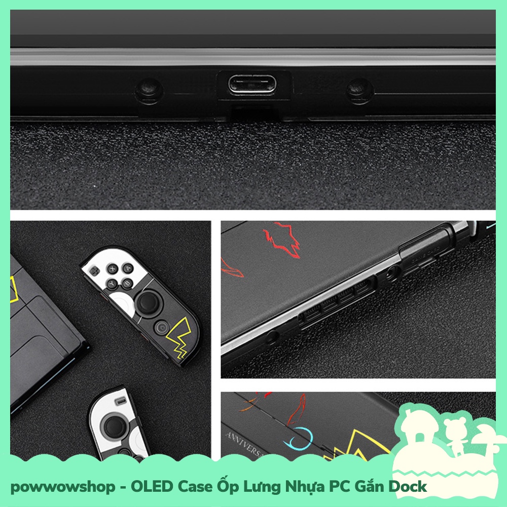 [Sẵn VN - Hỏa Tốc] OLED 20 Mẫu Phụ Kiện Case Ốp Nhựa PC Cho Máy Game Cầm Tay Nintendo Switch Oled Nhân Vật Game