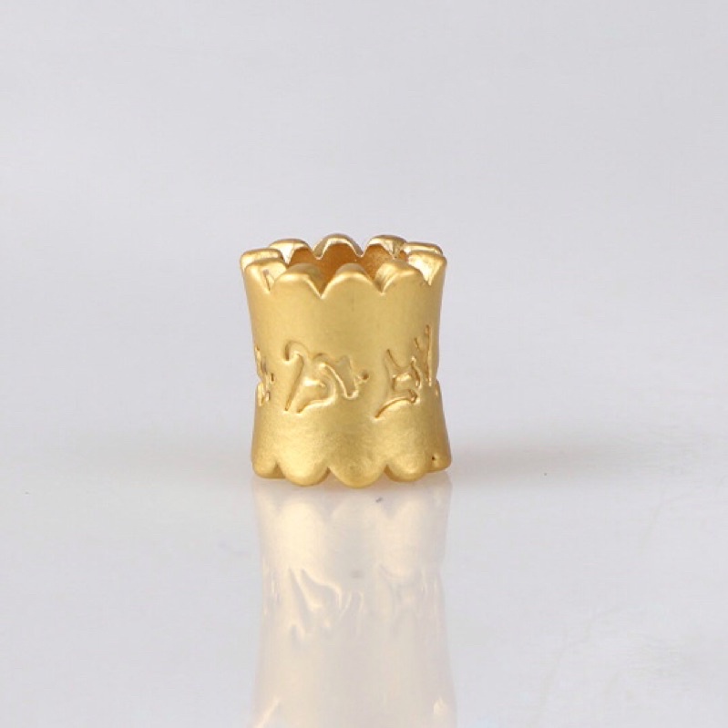 Charm cỏ 4 lá - Trụ lục chú mạ vàng - KL141