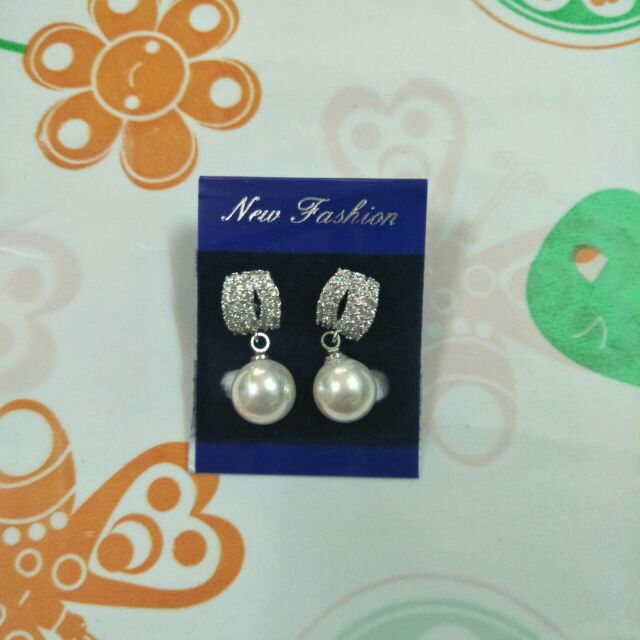 Bông Tai Đính Đá & Châu