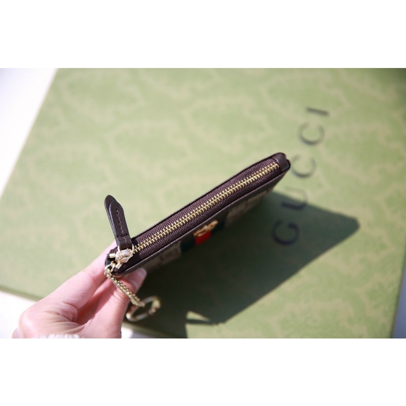 Ví GC mini fullbox kèm móc khoá ảnh thật chi tiết