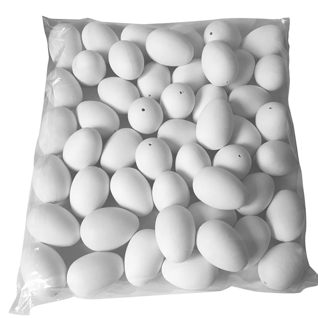 Bộ 50 Quả Trứng Giả Dùng Trang Trí Lễ Phục Sinh DIY
