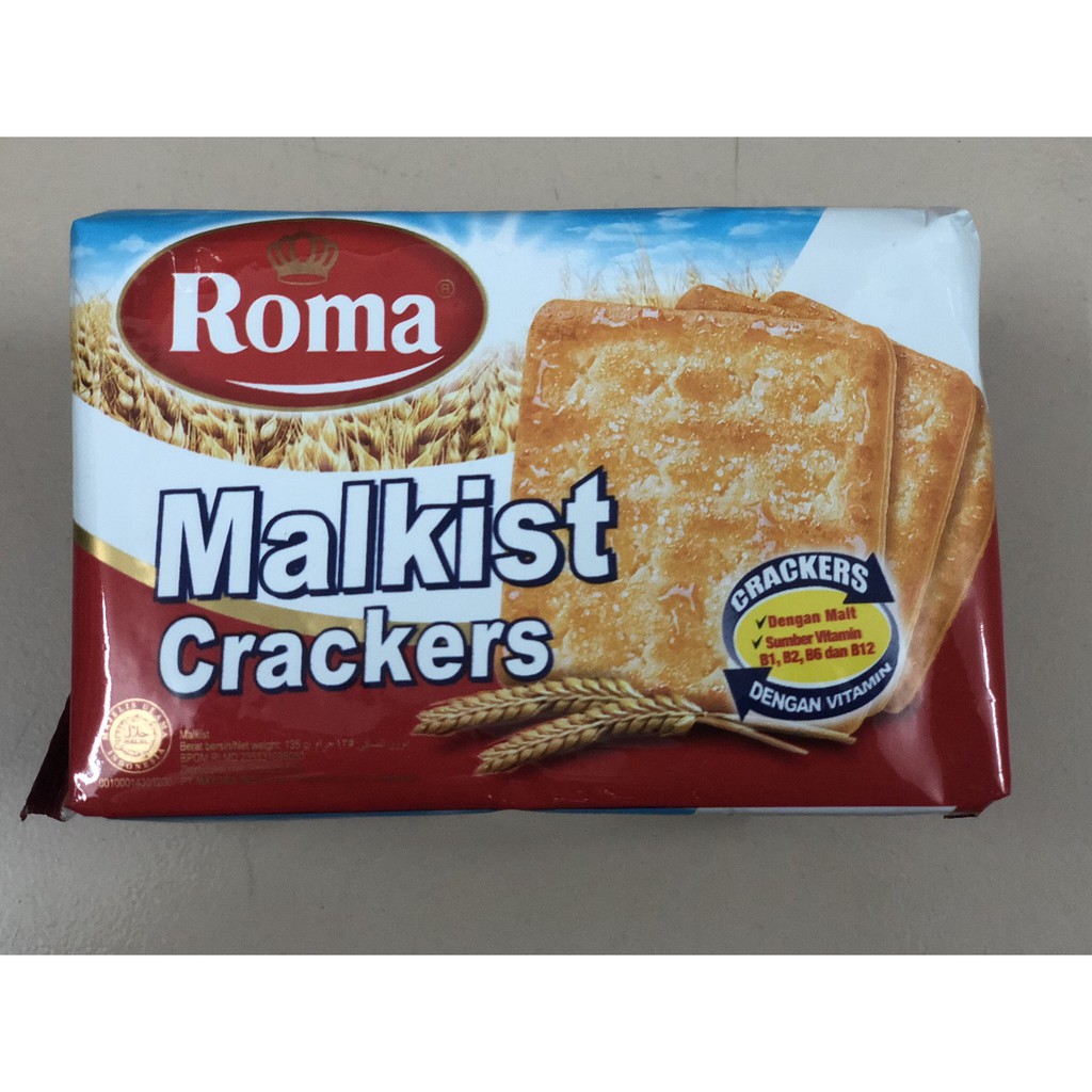 Combo 20 bịch bánh ăn kiêng Malkist Crackers