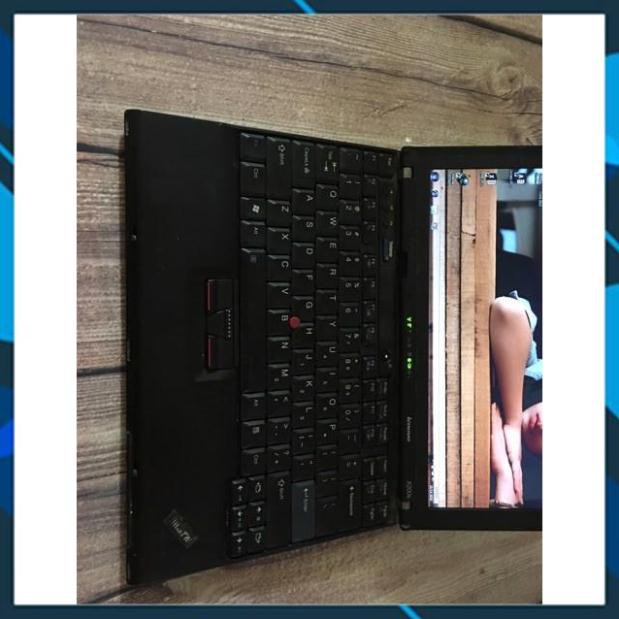 Laptop cũ X200 cũ, màn 12.1, chíp P8600/ ram3 2gb/ ổ 120gb - 160gb, máy nhỏ gọn, chạy mượt.