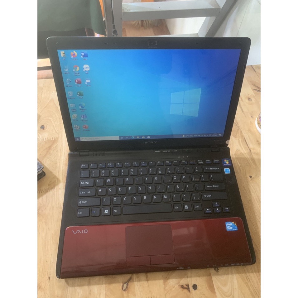 Laptop SONY VAIO VPCCW21FX ,CPU I5-520, Ram 4GB , SSD 128GB , Màn Hình 14icnh LED