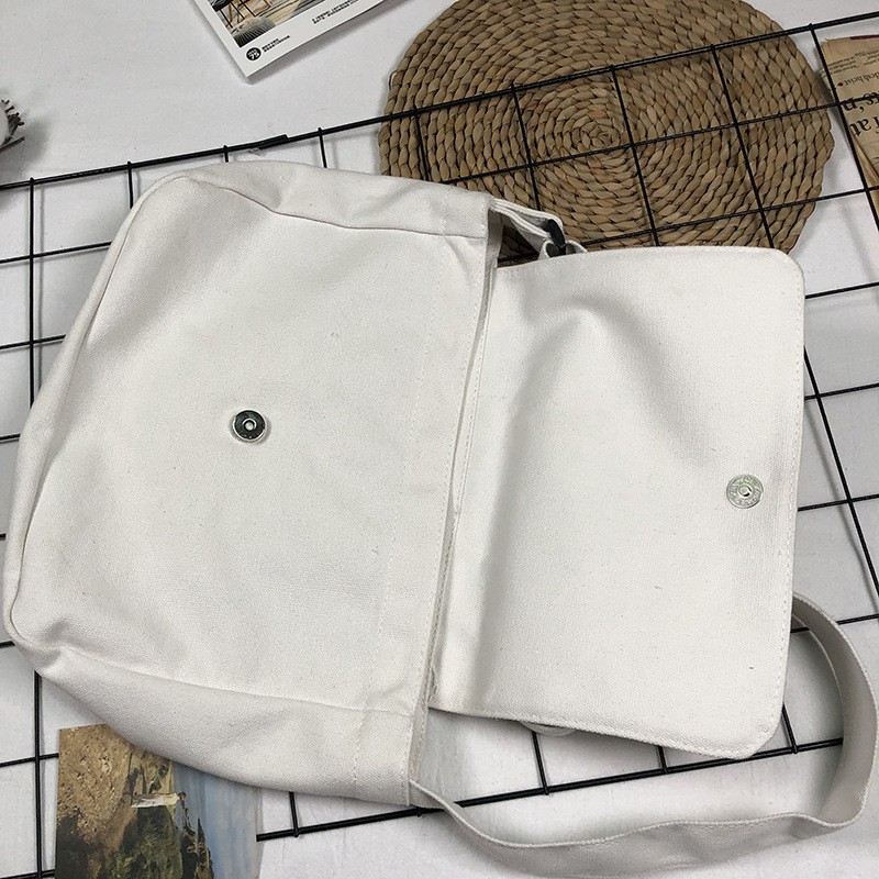 [Spot] Túi Đeo Chéo Một Bên Vai Phong Cách Nhật Bản Hàn Quốc Đơn Giản