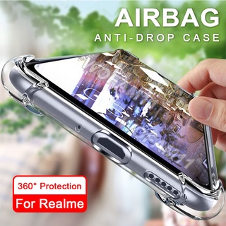 Ốp Điện Thoại Tpu Mềm Chống Sốc Cho Realme 3 5 6 7 8 Pro 7i C2 C11 C12 C15 C17 C21Y C25S Xt Narzo 20 30a X50 Pro X3