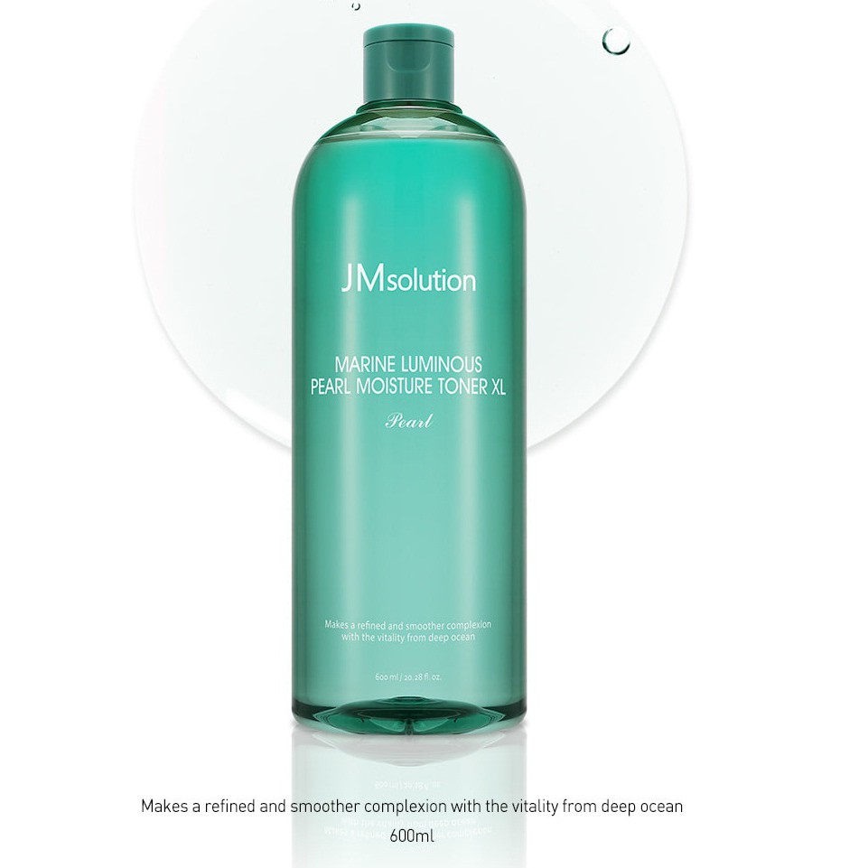 Nước Hoa Hồng Cải Thiện Da Thâm Nám JMSolution Marine Luminous Pearl Moisture Toner 600ml