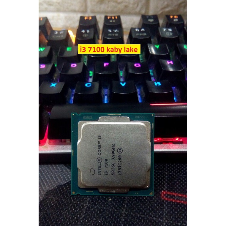 Bộ vi xử lý i3 7100 máy tính bàn, CPU i3-7100 3.9 GHz cũ tháo máy ngon lành
