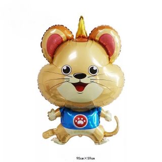 set bóng sinh nhật thôi nôi cho bé trai bé gái tuổi rồng Happy Birthday