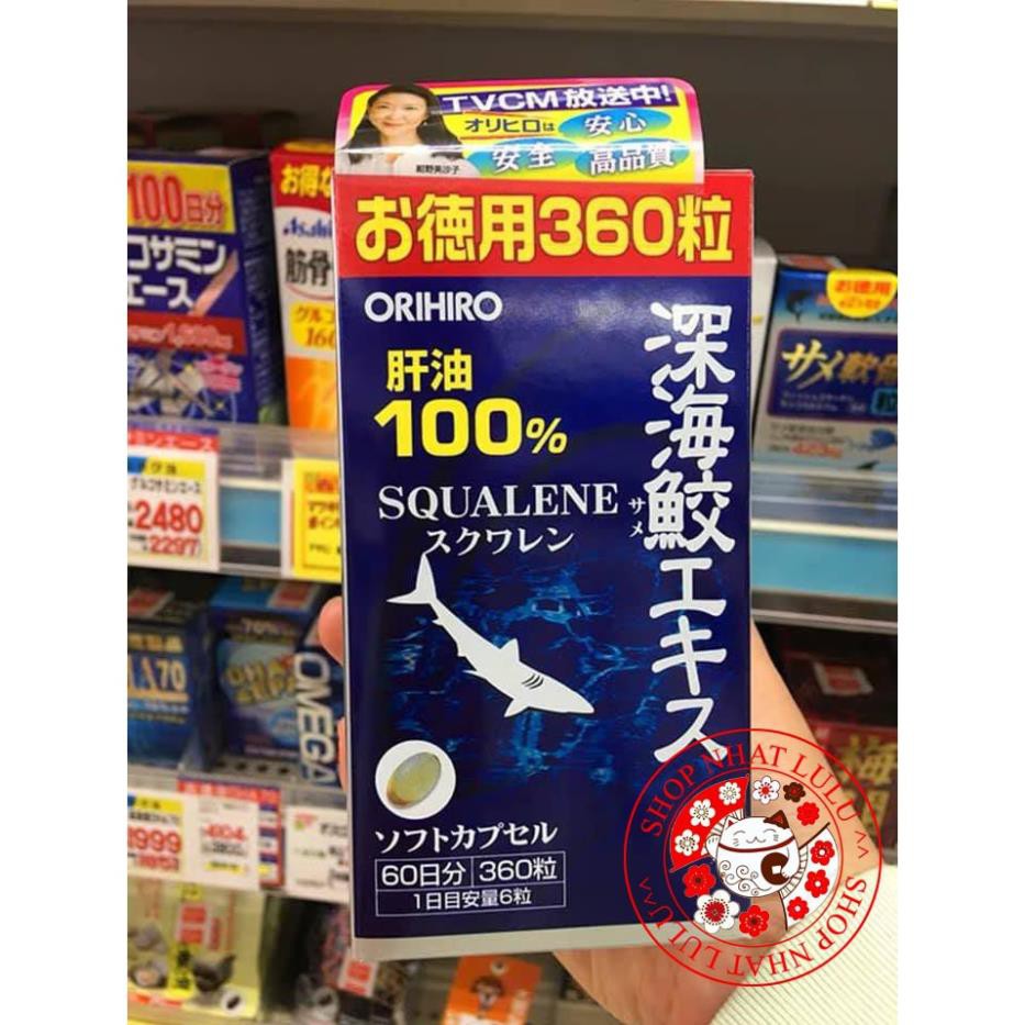 ORIHIRO | SỤN VI CÁ MẬP 360/390 Viên NHẬT BẢN 100% shopnhatlulu | BigBuy360 - bigbuy360.vn