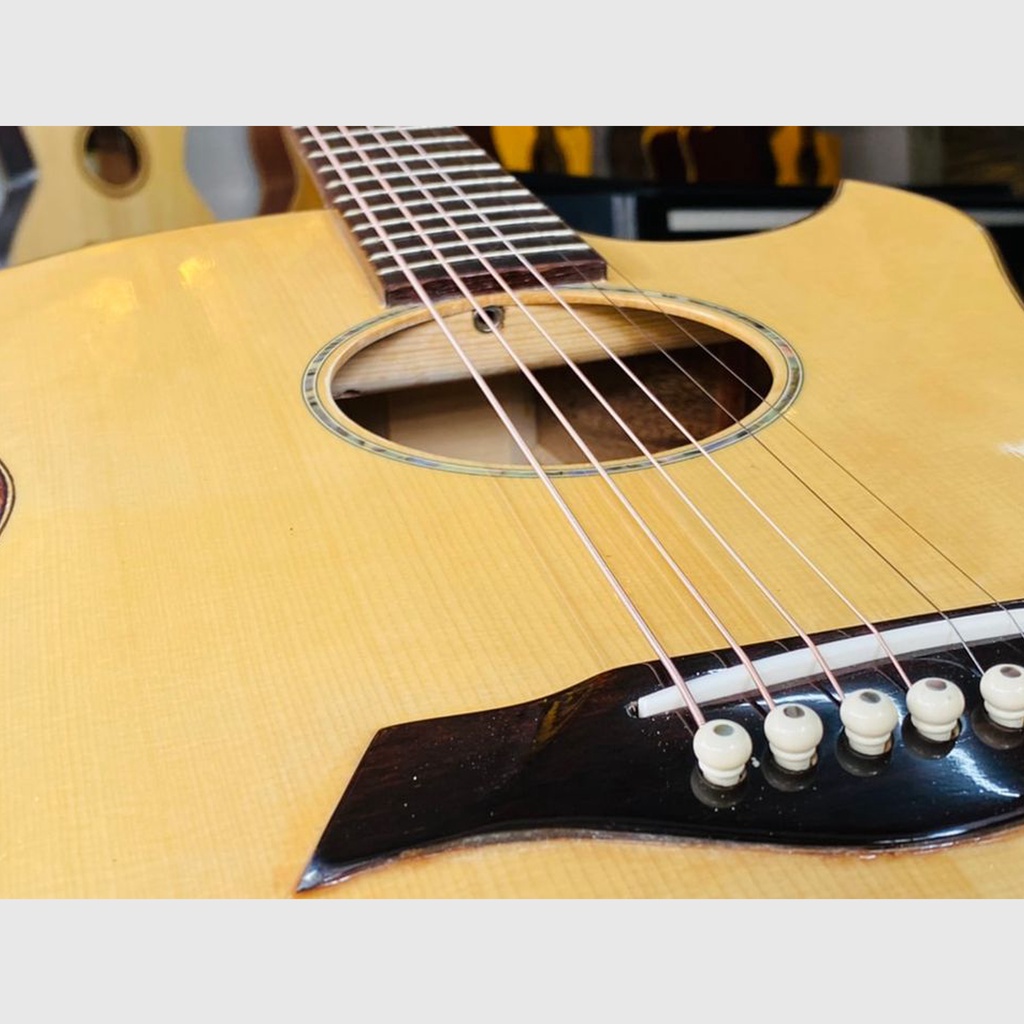 Đàn Guitar Acoustic TS36 - Gỗ Điệp kỹ - Khoá Gold - Guitar Trần nổi tiếng