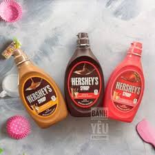 Sốt Socola / Caramel / Dâu Syrup Hershey's Nhỏ 680g