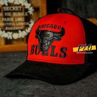 Mũ Snapback Bull Chicago Logo Thêu To Bít Đuôi Freesize