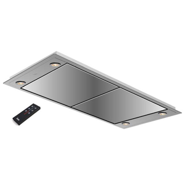 Máy hút mùi đảo Teka DHT 1285 - Gắn trần, thép không gỉ, 900mm, Eco Power, 807m³/h