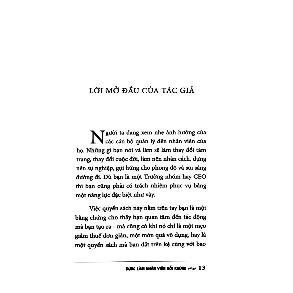 Sách Zenbooks - Đừng Làm Nhân Viên Nổi Khùng