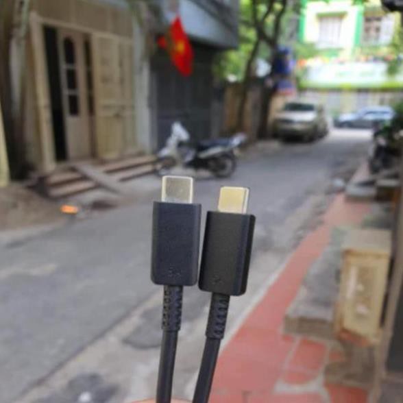 Dây sạc samsung 5A - 45W PD 3.0 chíp E-Mark chính hãng note 10 note 20 s20 s21 s22 duystore