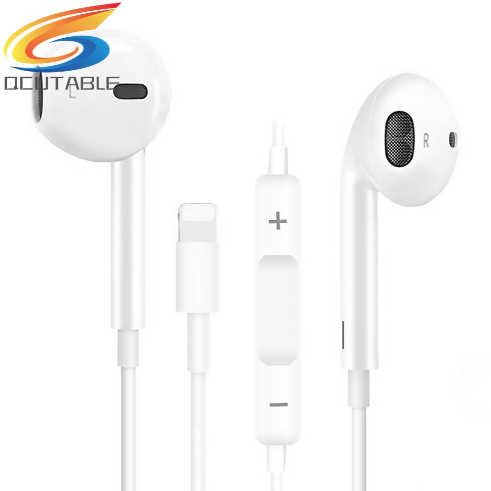 Tai Nghe 8Pin Có Dây Kèm Micro Dùng Cho ĐT táo X