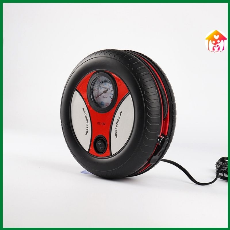 Bơm lốp ô tô mini chạy điện 12v đa năng công nghệ Nhật Bản siêu bền