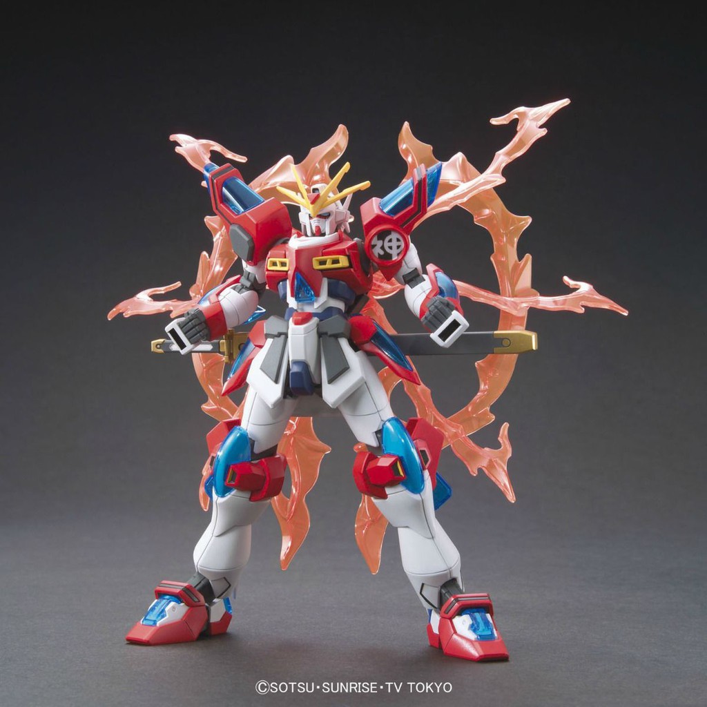 Mô Hình Lắp Ráp HG BF Kamiki Burning Gundam