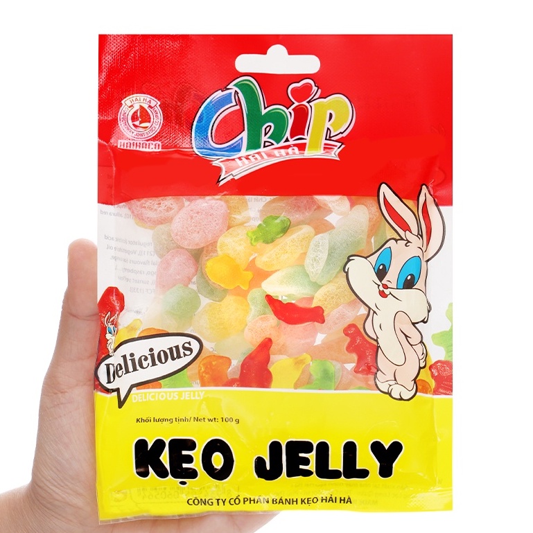 Kẹo Dẻo Chip Chip Hải Hà Gói 100gam