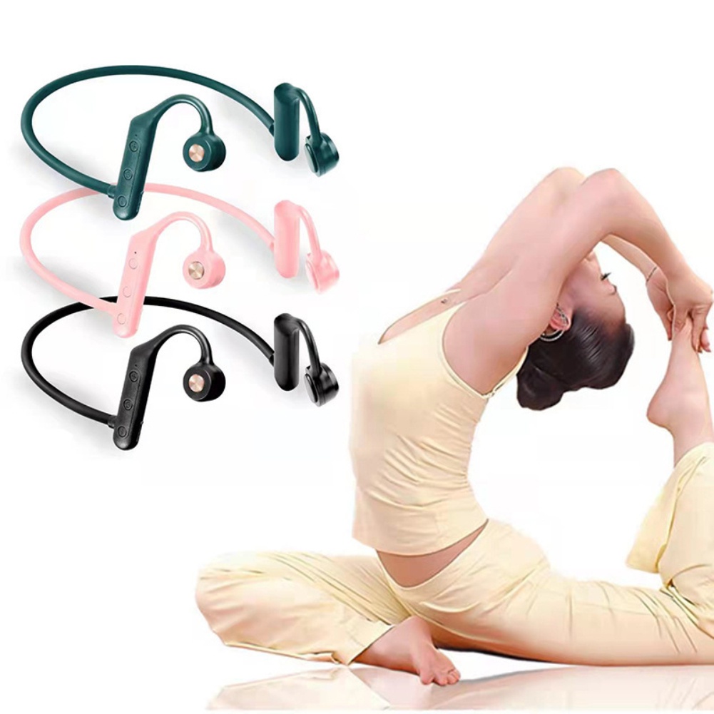 K79 Dẫn Truyền Xương Tai Nghe 5.0 Bluetooth Không Dây-Tương Thích Tai Nghe Ipx5 Chống Nước Headest Có Micro