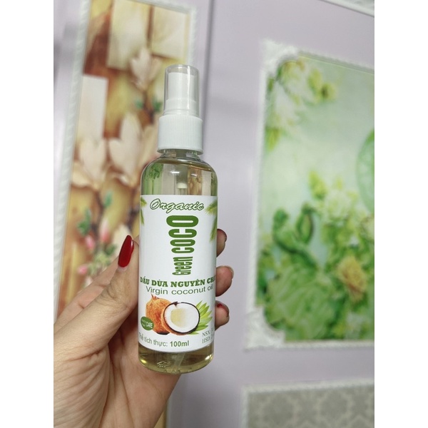 Dầu dừa Vietcoco 100ml siêu xịn xò dạng xịt tiện lợi