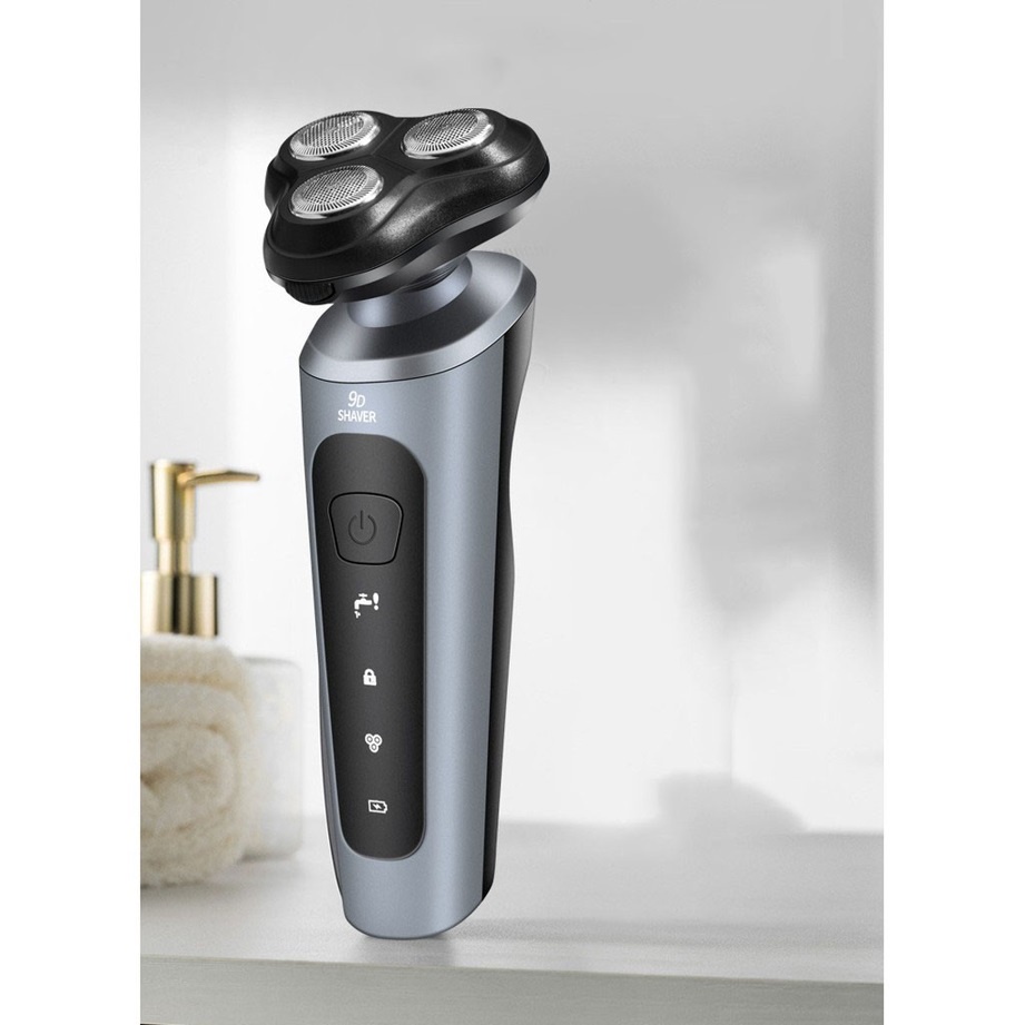 Máy Cạo Râu Đa Năng 4 in1, Dao Cạo Râu, 9D Shaver – Lưỡi Dao Tự Mài, Lưỡi Cạo Sắc Bén Chuẩn Xác Siêu Mỏng